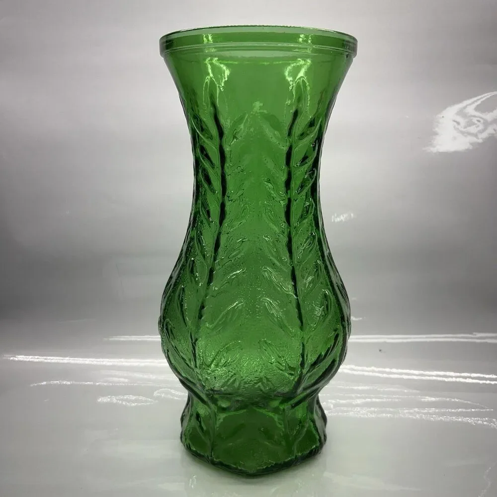 FTD - 1976 Emerald Green -Glass Vase 10